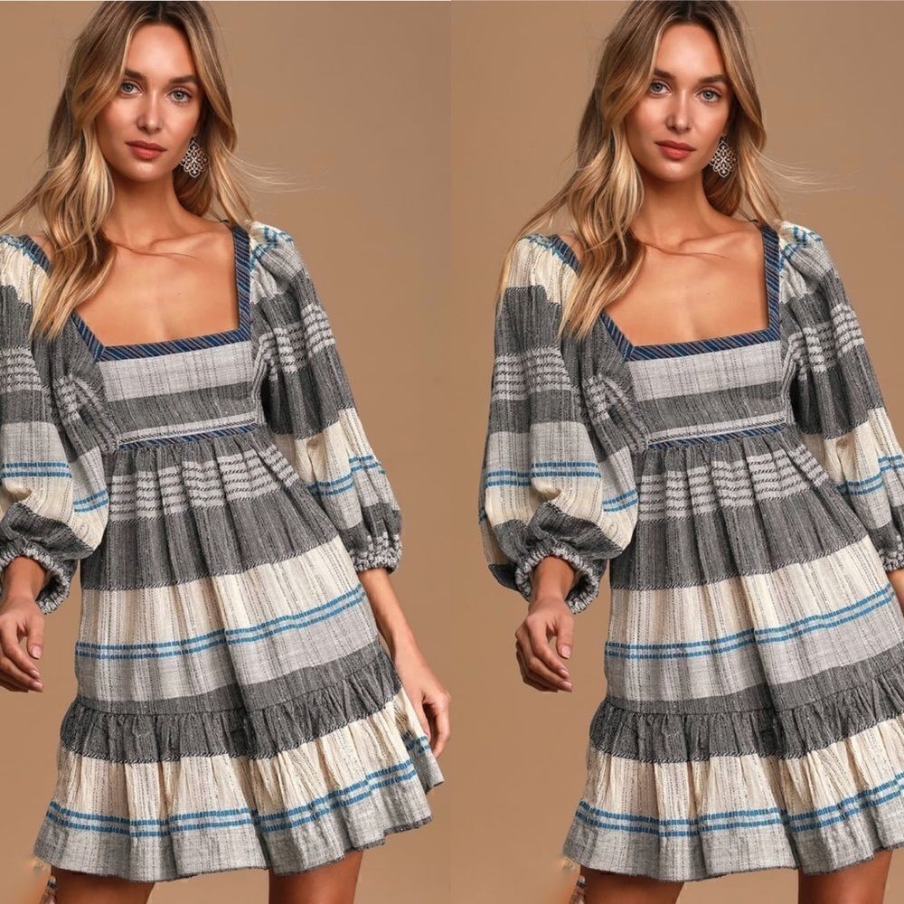 FREE PEOPLE MINI COZY DRESS - Picture 6 of 6